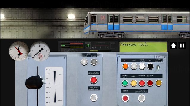 Парад Поездов Метро Москвы на БКЛ в игре СММ2д смотреть онлайн