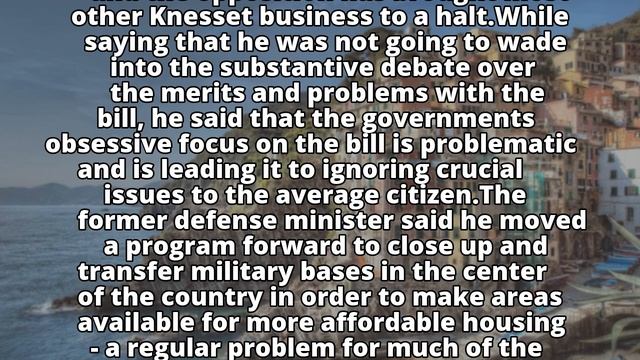 Ya'alon: Gov't trying to cover up poor conduct before solving problems смотреть онлайн