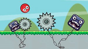 Новый Красный шарик ред бол 5 прохождение игры уровней на андроид #7