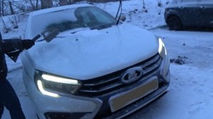 Лада Веста на вариаторе сломалась на пробеге 6000 км. Едем к дилеру на ремонт.