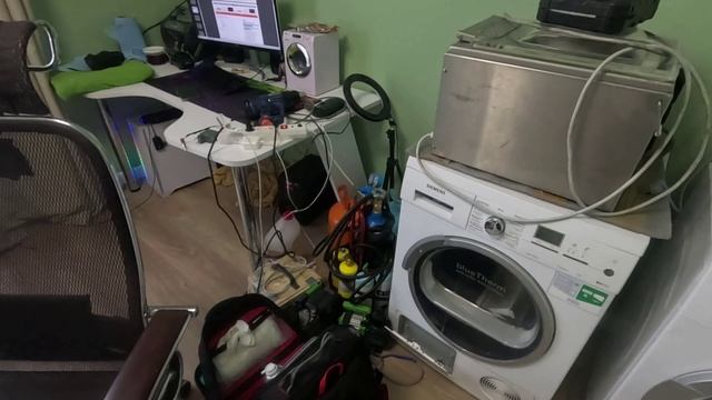 Сушильная машина Bosch сбрасывает время и не сушит. И конструктив первых сушильных машин Siemens. смотреть онлайн