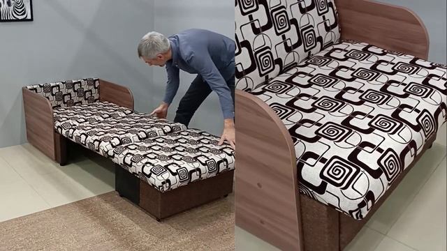 Кресло-кровать выкатное Эконом 0,7 ЛДСП смотреть онлайн