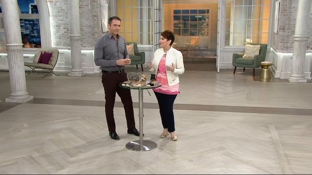 Vionic Orthotic Lace-up Wedge Espadrilles - Calypso on QVC смотреть онлайн