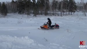 Первый выезд на снегоходе ФРОНТЬЕР 1000/2025 после обкатки