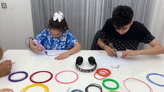 3 BOYUTLU EN İYİ ÇİZEN KAZANIR ?! KİM KAZANDI ?? смотреть онлайн