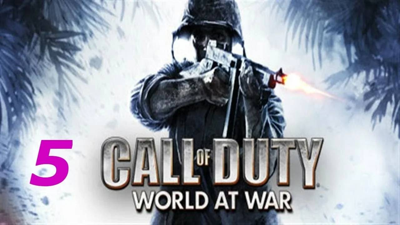 Прохождение Call of Duty: World at War #5 (Их земля их кровь)