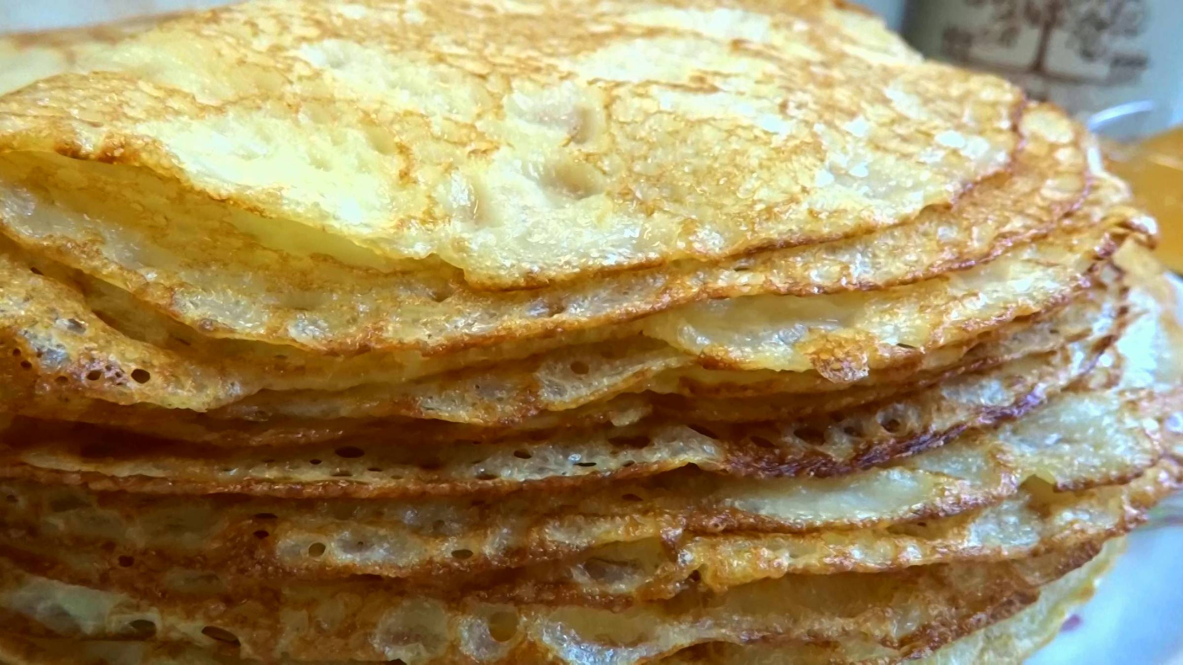 БЛИНЫ, которые точно ПОЛУЧАТСЯ у всех и всегда. ТОНКИЕ, Ажурные БЛИНЫ с Дырочками смотреть онлайн