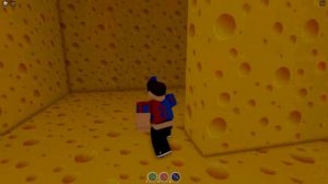 как пройти сырный лабиринт в роблоксе?