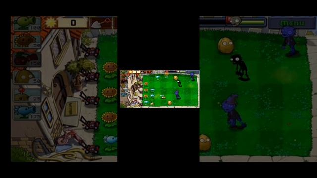 Играю в растения против зомби и чик роб