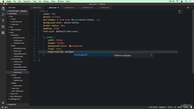 5 - 13. Building the Stories Section - Part 1 смотреть онлайн