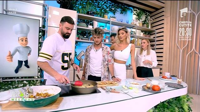 Nicolai Tand și Cătălin Rizea fac "Pui cu sos de usturoi şi smântână" | Neatza de Weekend смотреть онлайн