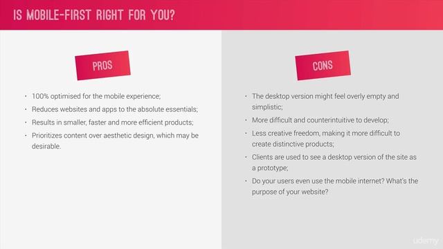 6 - 2. Mobile-First vs Desktop-First and Breakpoints смотреть онлайн