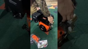 Распаковка и первый запуск двигателя HEMEN 21 лс