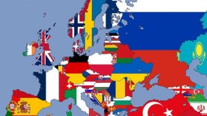 Карта Европы, но каждый комментарий её меняет (0)