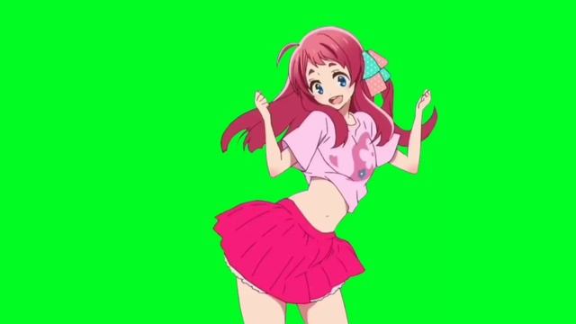 Anime Green Screen: Zombieland Saga - Sakura Minamoto смотреть онлайн