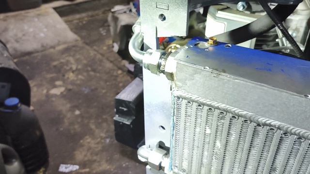 мини экскаватор Rippa 319 - Установка радиатора охлаждения на гидросистему мини экскаватора Rippa