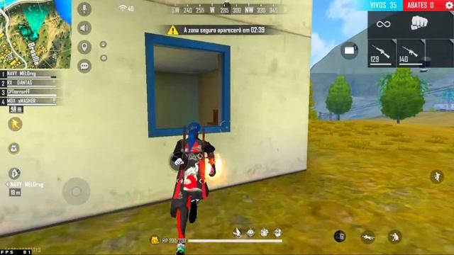 FREE FIRE !   DO NADA DEU NADA🤞     MOX E-SPORTS ✔