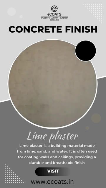 Concrete Lime Plaster - Natural Texture #venetianplaster #interiordesign
