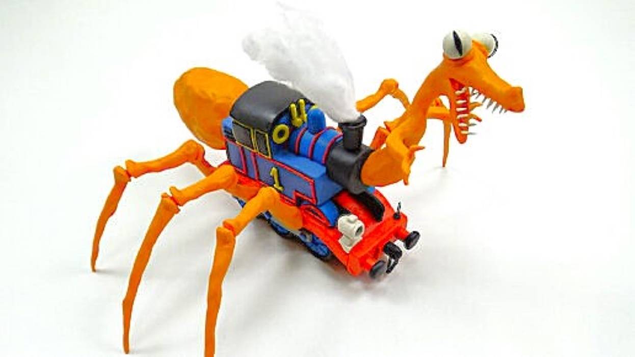 СТРАШНЫЙ Паровозик Томас Паук смотреть онлайн