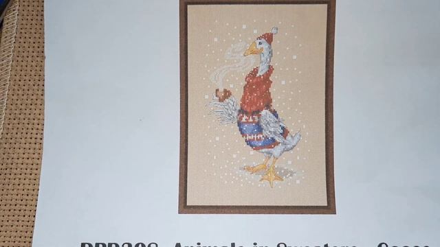 (41) Чарівна мить М-319 Страж скарбів (Страж сокровищ). Вышивка крестом мои процессы (Гусь, Лошади) смотреть онлайн