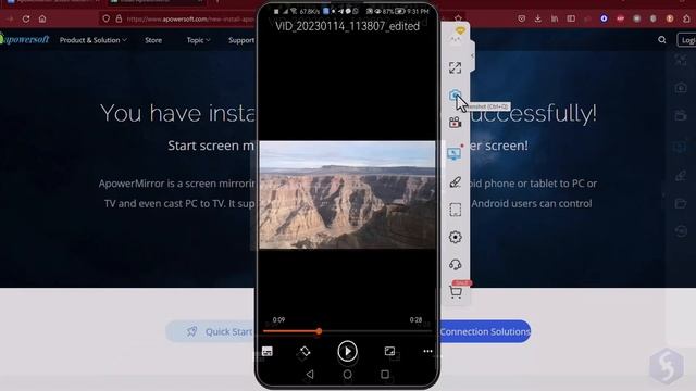 APowerMirror - How to Screen and Cast on Phone, TV and PC [ 2023 ] смотреть онлайн