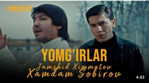 Xamdam Sobirov ft Jamshid Ximmatov - Yomg'irlar (Video Clip) - YouTube