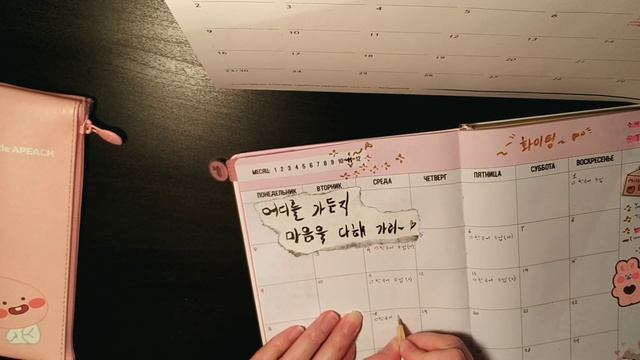 [Study with me]// оформляем ежедневник на ноябрь 2020// 같이 공부해요// 외국어 공부하자 смотреть онлайн