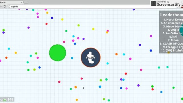 Agario (Agar.io)-Episode 1-Cursing and Teams смотреть онлайн