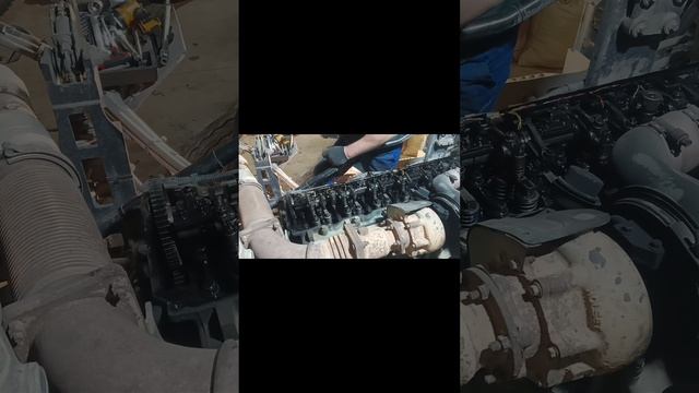 FAW J6 жесткая вибрация, потеря мощности двигателя. Замена форсунки дизеля CA6DM. смотреть онлайн