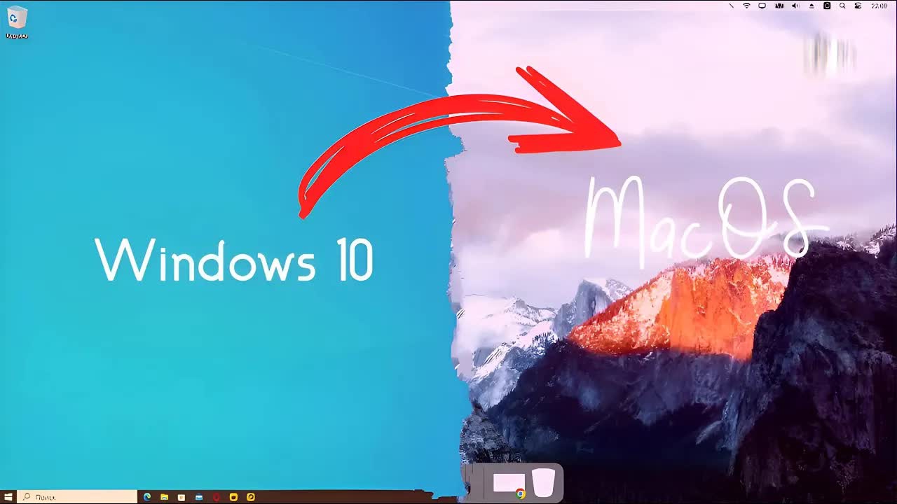 Как превратить свой Windows 10 (11) в MacOS? | Всё очень просто!
