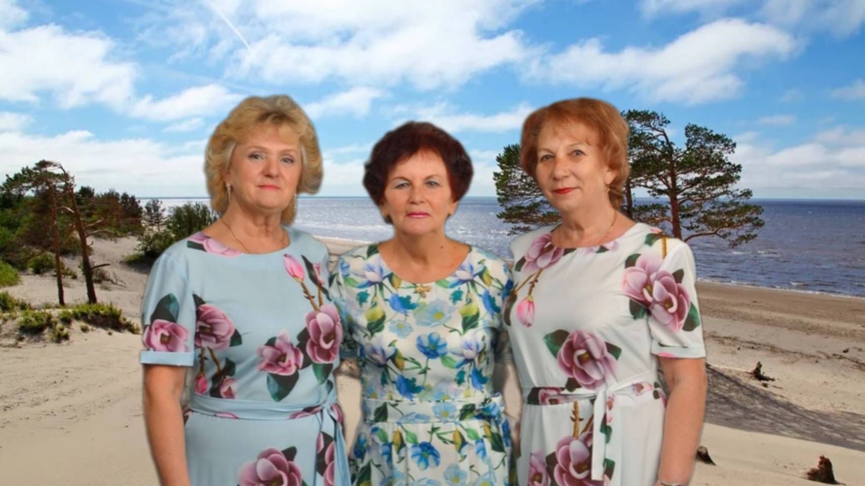 Трио "СНГ" "Пристань счастья" (муз. и сл. Ирины Скибиной) смотреть онлайн