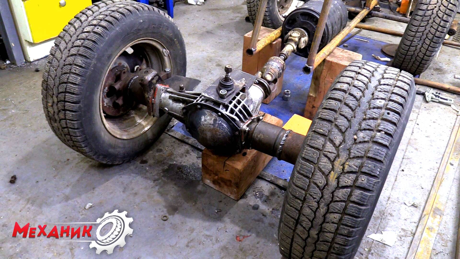 Самодельный квадроцикл из металлолома! смотреть онлайн