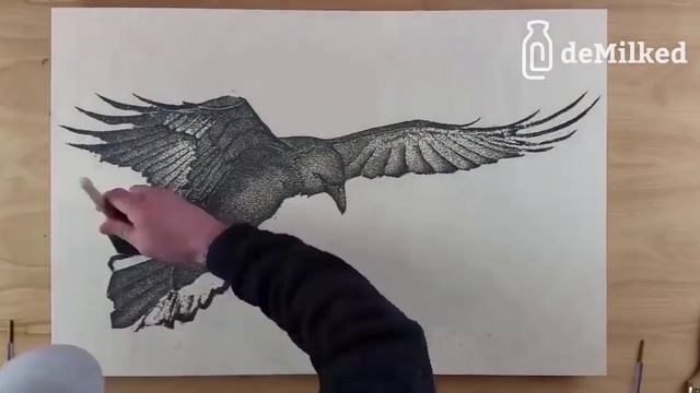 Шедевральные рисунки порохом