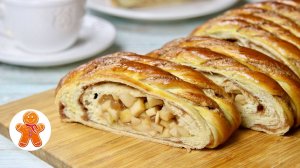 Рулет с яблоками и корицей 😍 Очень вкусный