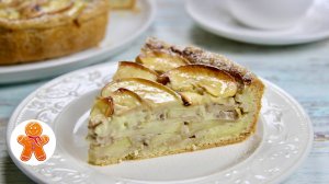 Сметанник "Яблоки на снегу" 🥧 Просто и очень вкусно!