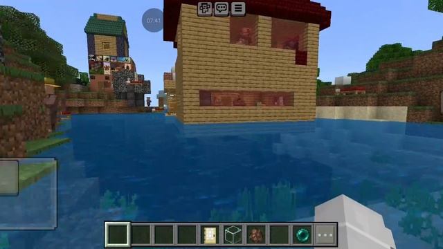 1часть играю в майнкрафт