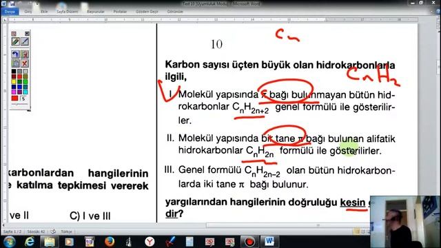 12. SINIFLAR 3. ÜNİTE HİDROKARBONLAR TEST 10 смотреть онлайн