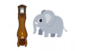 Hickory Dickory Dock Elephant Bounce 46 | CarrotKidsVideos