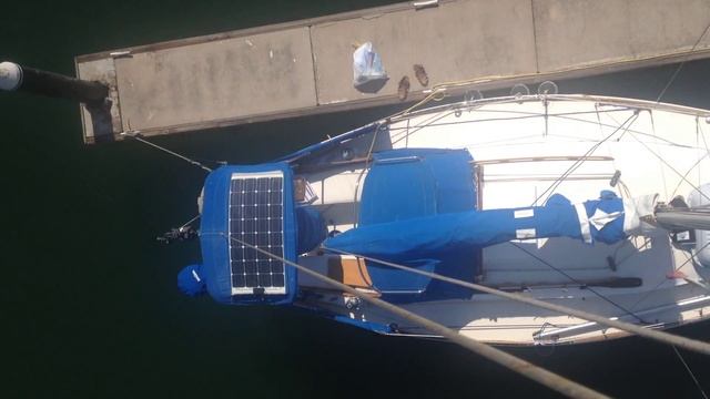 Mirabella In Marina Mazatlan - View From The Top Of The Mast.