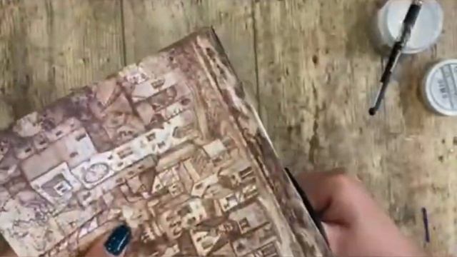 Folder con Stone Paper e carta di riso