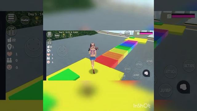 Sakura School Simulator I'd of Parkour......😊🤗 смотреть онлайн