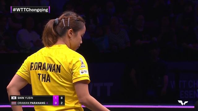 FULL MATCH | Orawan Paranang vs Shin Yubin | WS R16 | #WTTChongqing 2024 смотреть онлайн