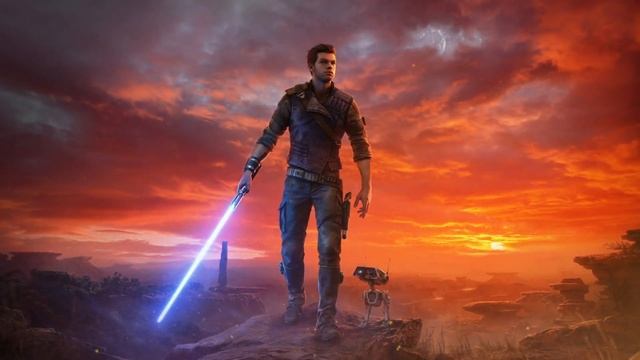 Star Wars Jedi: Survivor animated wallpaper without a logo with Cal Kestis theme music смотреть онлайн