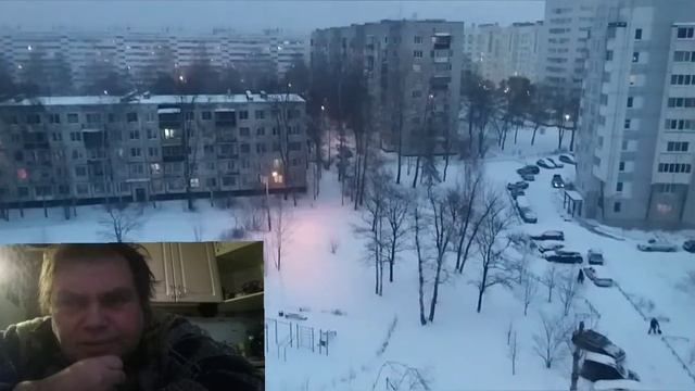 30 ноября 2021. А снег всё идёт. Пол пятого вечера. смотреть онлайн