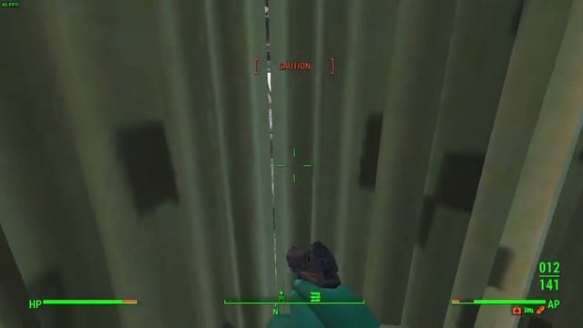 The best way to fight super tough enemies in Fallout 4 - The run away, hide & cower method смотреть онлайн