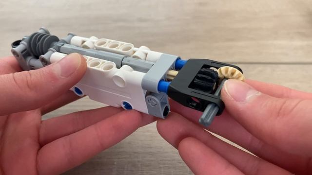 Custom Linear Actuator With Clutch | Lego Technic смотреть онлайн