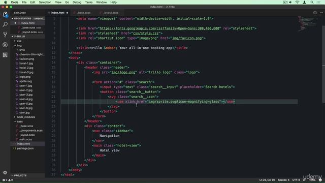 7 - 9. Building the Header - Part 1 смотреть онлайн