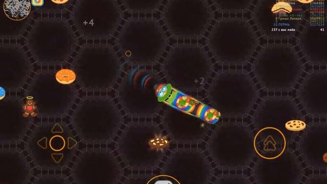 Играем в wormate.io и стораемся попасть в топ. смотреть онлайн