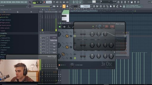 Prodigy's Voodoo People Synth Sound With 3xOSC In FL Studio. Stock Plugins Sound Design.