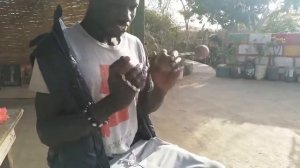 Крутое исполнение на африканском инструменте Cas Cas Kashaka